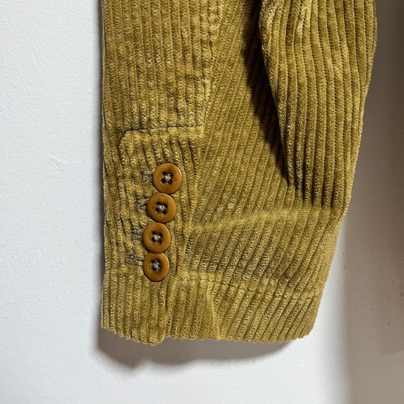 Alex Mill Corduroy Blazer Jacket - Large - Olive / Mustard - Cotton Workwear - Picture 8 of 10